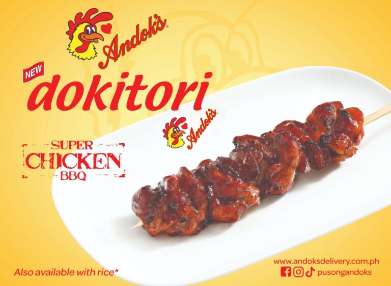 Andok’s Targets On-the-Go Diners With Launch of New ₱65 Dokitori Chicken BBQ